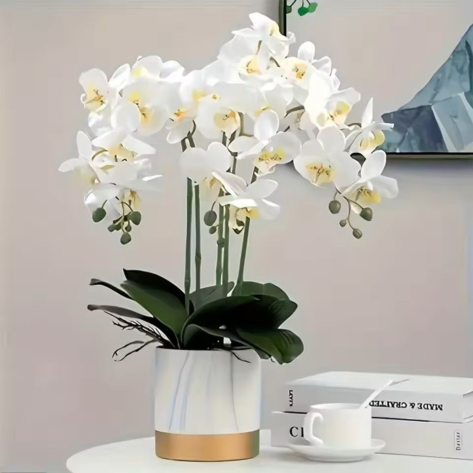 Artificial Orchid Flower Stem for Home and Event Decoration