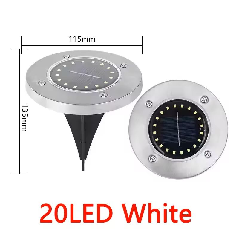Solar Disk Lights For Outdoor Garden And Yard Decoration 8