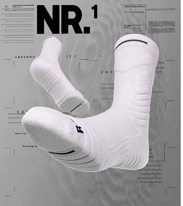 4Pair Breathable Mens Basketball Socks  Cushioned MidCalf Sports Socks For Performance And Comfort 3