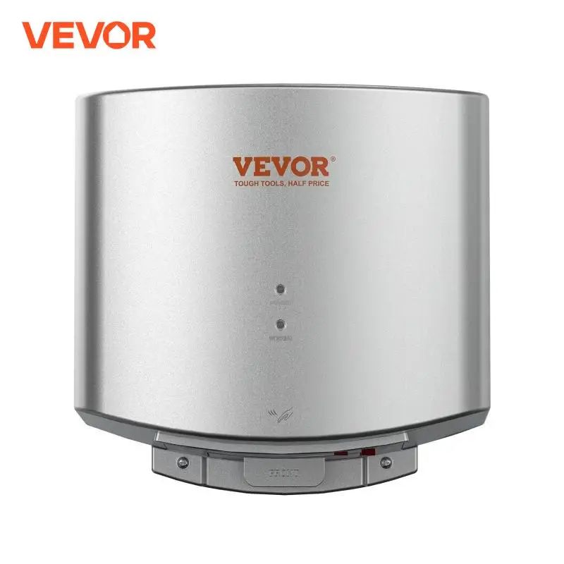Heavy Duty Commercial Hand Dryer 1400W Automatic High-Speed Warm Cold Air Hand Blower with Built-In Filter for Home