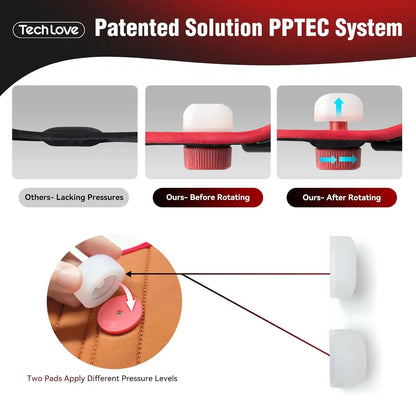 Sciatica Pain Relief Brace Adjustable Knob Pressure Pads For Sciatic Nerve Lower Back  Hip Support 4