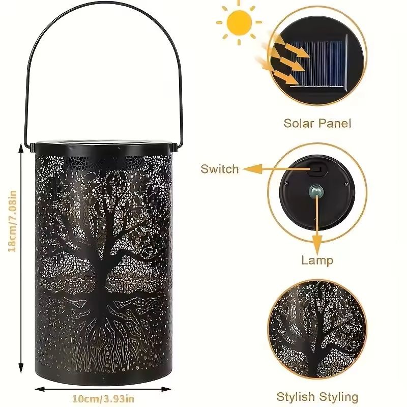Solar Lantern For Outdoor Garden And Patio Decoration 5