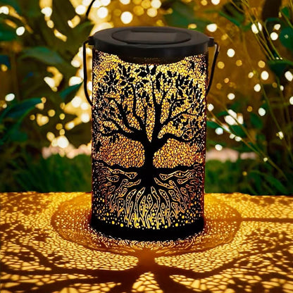 Solar Lantern for Outdoor Garden and Patio Decoration