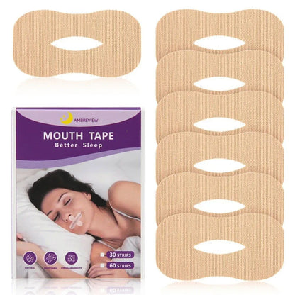 AntiSnoring Stickers For Children  Adults Night Sleep Nose Lip Breathing Patch Mouth Correction Ort 6
