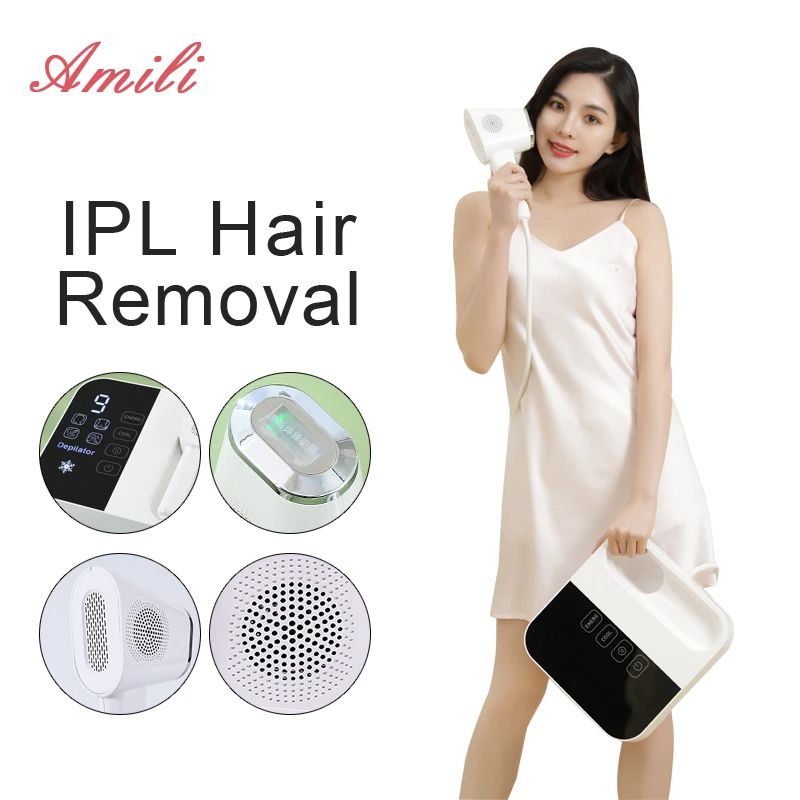 Professional IPL Laser Hair Removal Device For Home Use Salon Grade Painless Body  Facial Hair Remo 2
