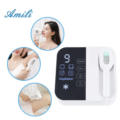 Professional IPL Laser Hair Removal Device For Home Use Salon Grade Painless Body  Facial Hair Remo 3