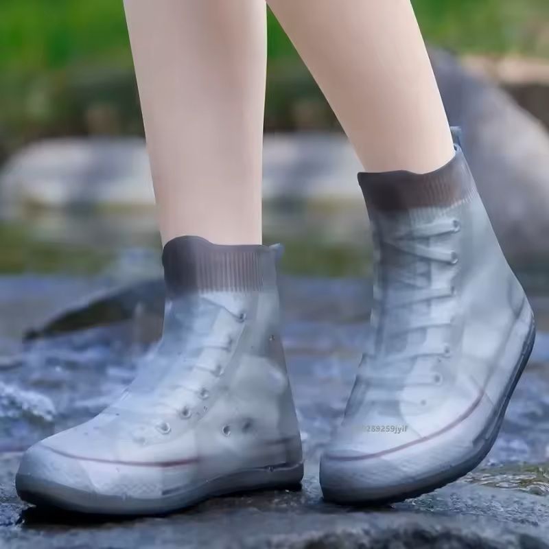 Waterproof Silicone Shoe Covers For Outdoor Protection 1