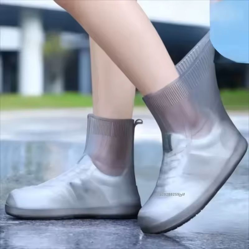 Waterproof Silicone Shoe Covers For Outdoor Protection 4
