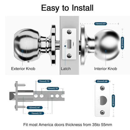 CIEPOJIET Bluetooth Smart Lock Tuya Fingerprint Door Lock With Keyless Entry Secure Tuya App  Key C 5