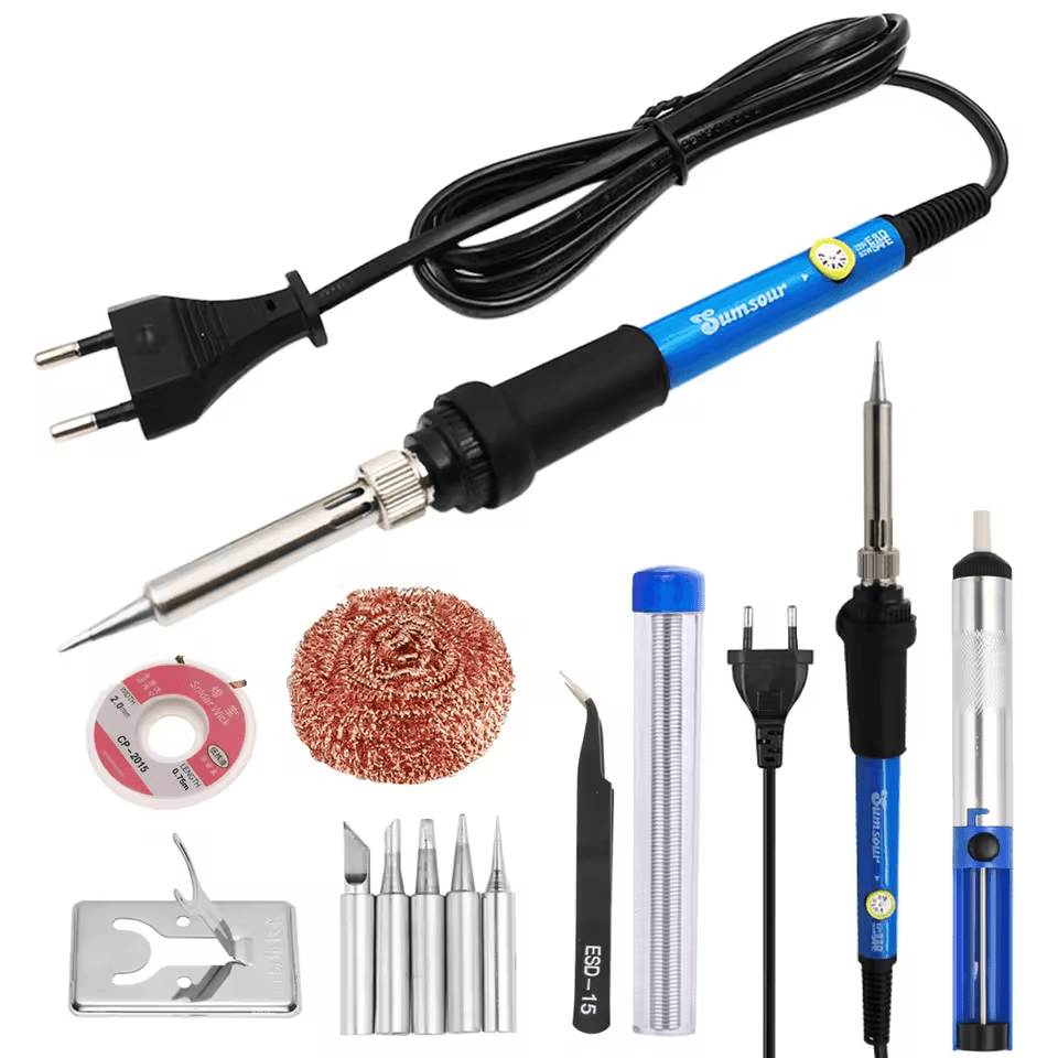 60 W Electric Soldering Iron With Adjustable Temperature Digital Display Professional Electronic We 3