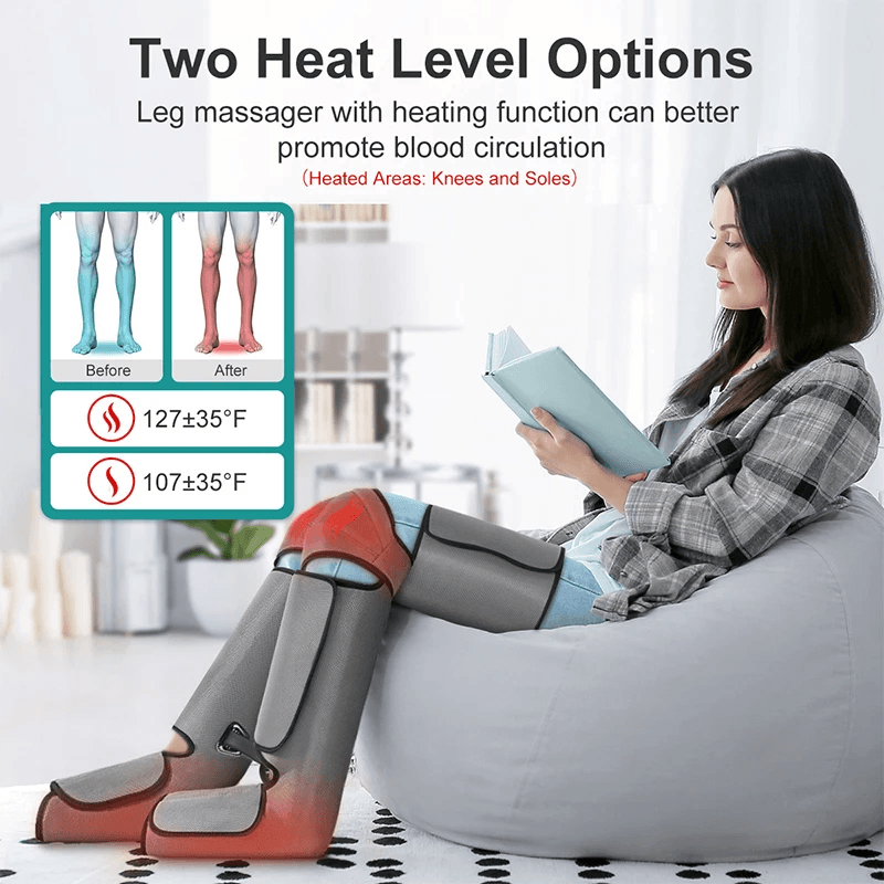 Nekteck Foot  Leg Air Pressure Massagerm Enhance Blood Circulation  Muscle Relaxation 2