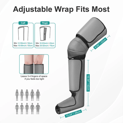 Nekteck Foot  Leg Air Pressure Massagerm Enhance Blood Circulation  Muscle Relaxation 3