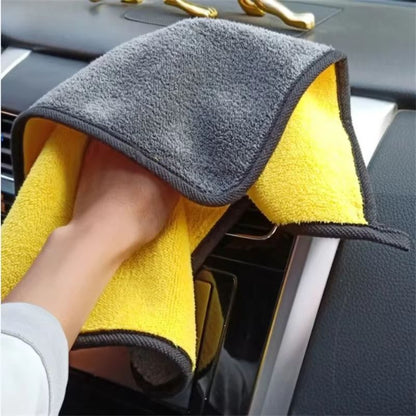 Premium Microfiber Car Wash Towels, Professional Scratch-Free Cleaning Cloth for Cars