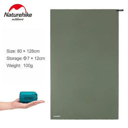 Naturehike Quick Drying Absorbent Bath Towel UltraLight Compact Travel Towel For Swimming Backpacki 6
