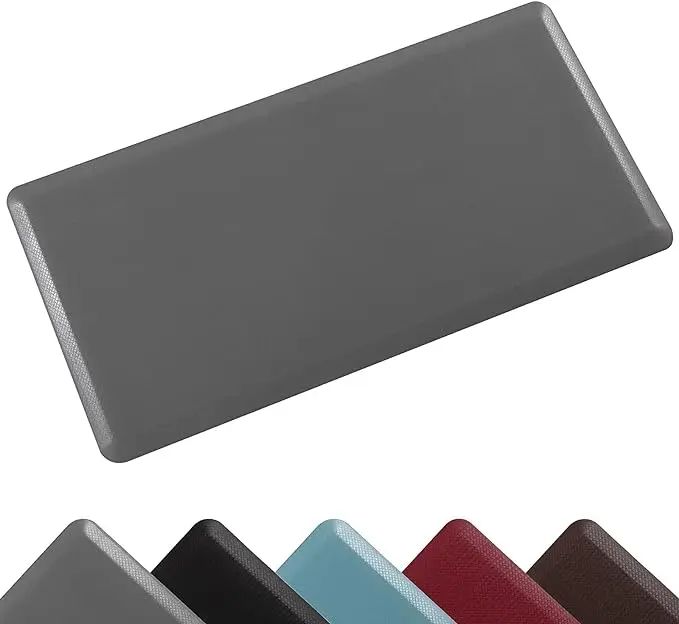 Premium Anti Fatigue Standing Mat Waterproof PVC Non Slip Kitchen Rug For Back Relief 5