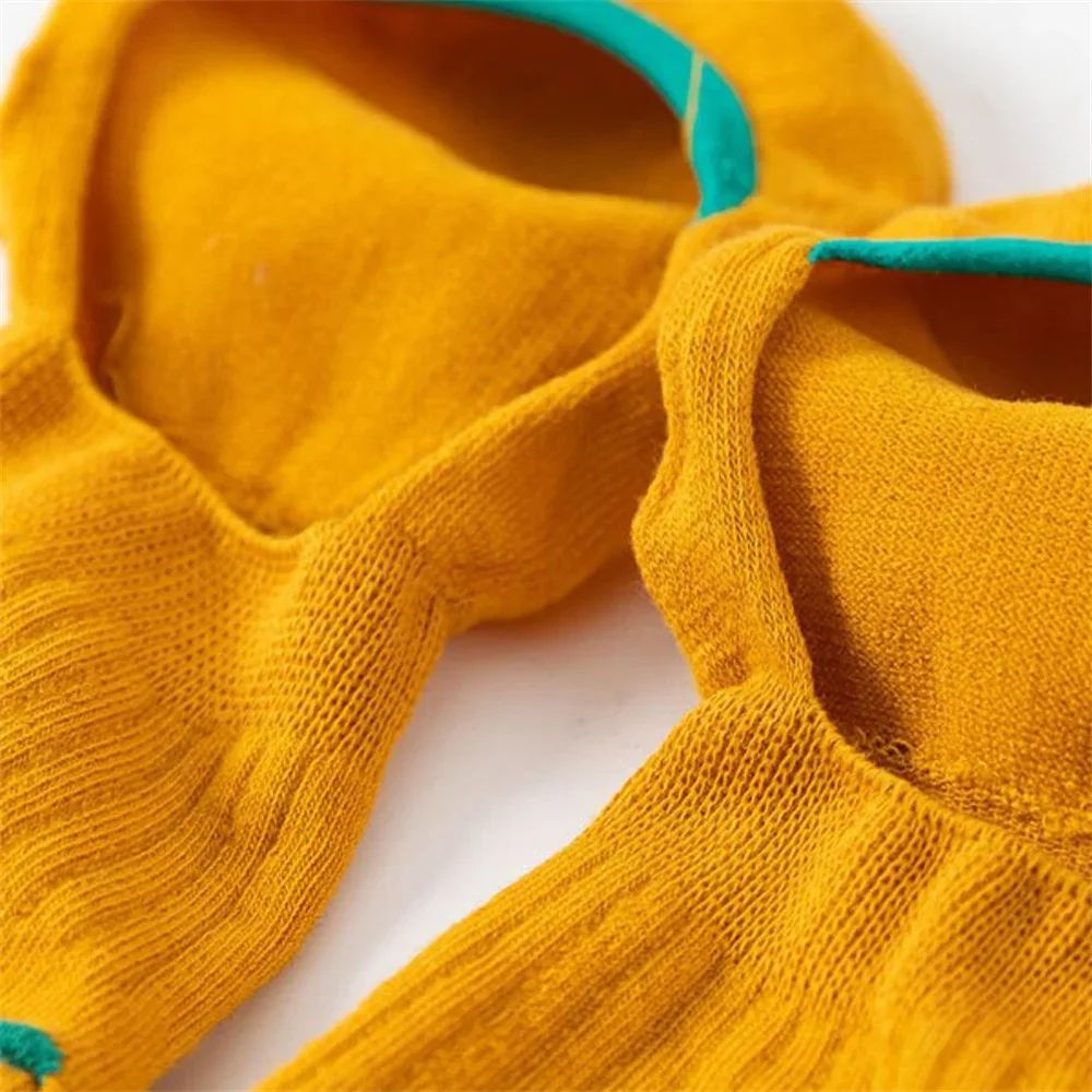 Men Cotton Boat Socks Summer Silicone Non Slip Invisible Thin SweatAbsorbing Male Ankle Sock Slippe 4