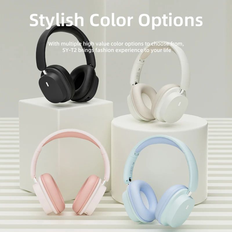 Bluetooth Headphones HighQuality Noise Reduction Wireless Headset With Microphone For Gamers Wired  2