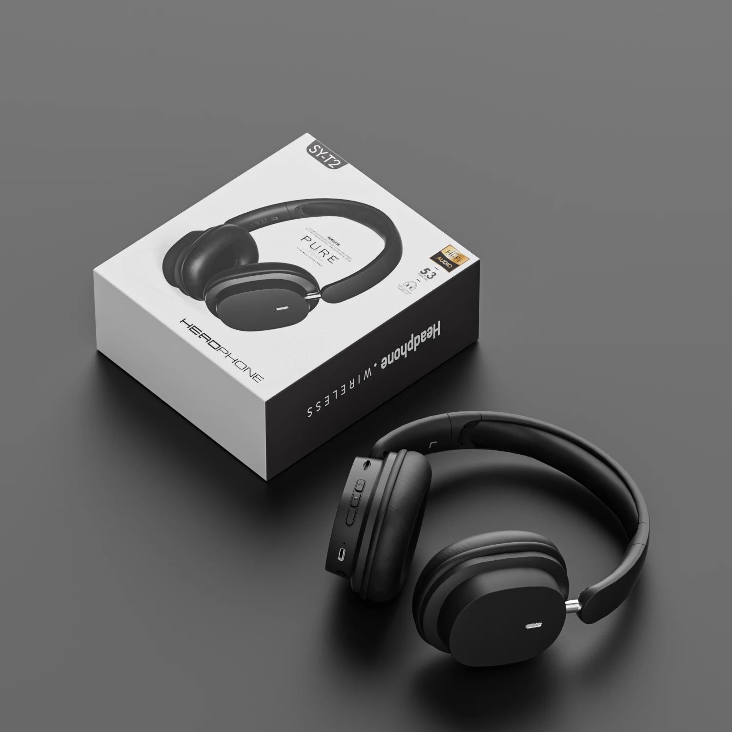 Bluetooth Headphones HighQuality Noise Reduction Wireless Headset With Microphone For Gamers Wired  6