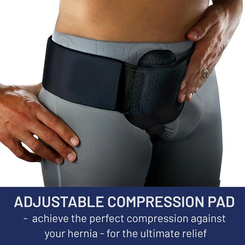 Hernia Belt Truss For Inguinal Sports Hernia Support Adjustable Groin Pain Relief Strap Breathable  2