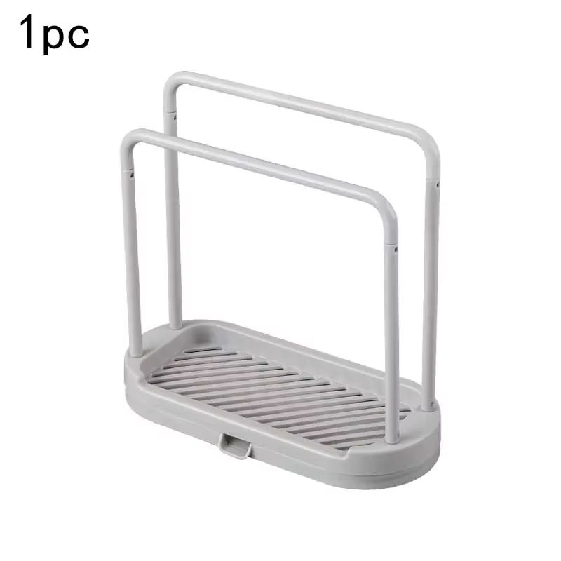 Detachable Kitchen Dishcloth Holder  Rag Hanger Ventilated Sink Sponge Holder With Rotatable Design 6