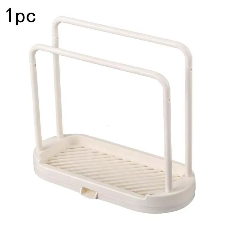Detachable Kitchen Dishcloth Holder  Rag Hanger Ventilated Sink Sponge Holder With Rotatable Design 7