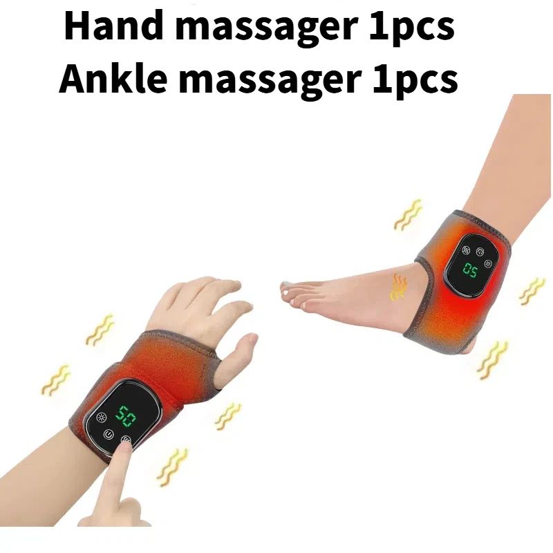 Electric Heating Wrist Guard With Levels Hot Compress Rechargeable Massage Wrist Brace  Ankle Wrap