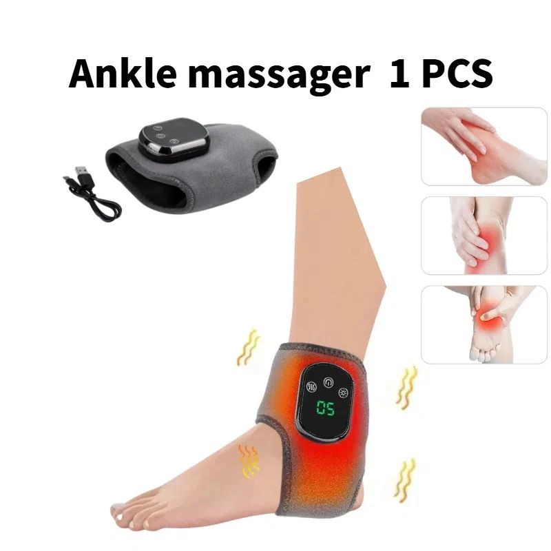 Electric Heating Wrist Guard With Levels Hot Compress Rechargeable Massage Wrist Brace  Ankle Wrap