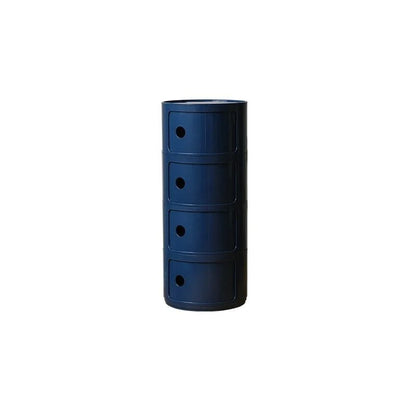 Round Bedside Table Nordic Plastic Nightstand Small Side End Table Storage Cabinet For Bedroom Livi 14