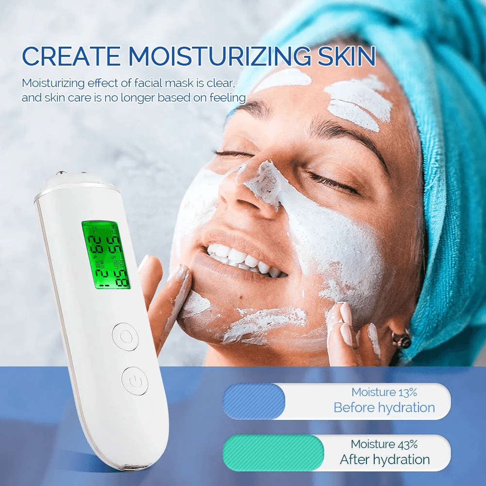 Advanced Skin Tester Face Skin Moisture  Oil Content Analyzer 1