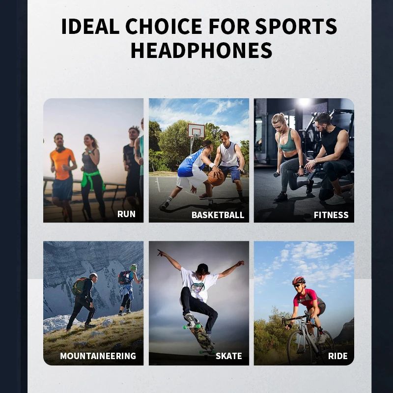 Mijia Bone Conduction Earphones Bluetooth Wireless Headphones IPX6 Waterproof Secure Ear Hook Desig 5