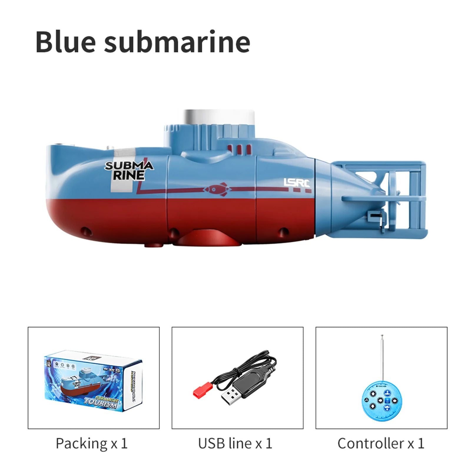 Waterproof Mini RC Submarine Remote Control Diving Boat Simulation Toy Model Perfect Gift For Kids  4