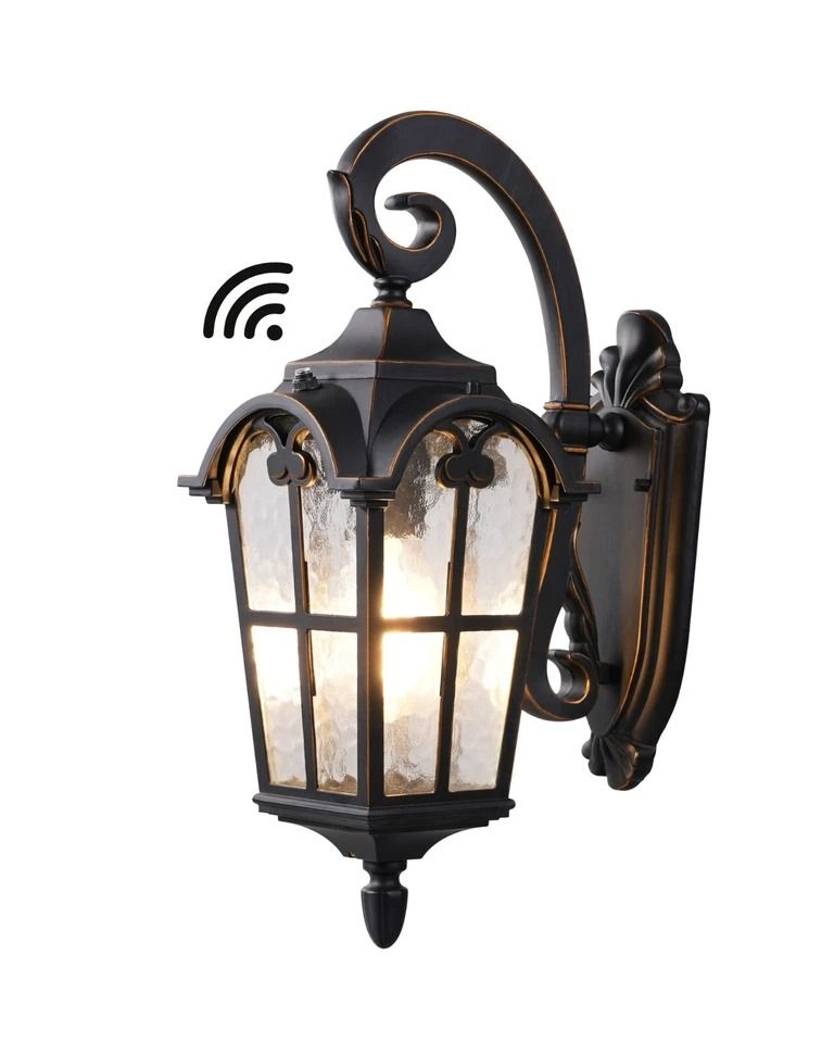 Wall Lamp Outdoor Light Fixtures Dusk To Dawn Lanterns For Porch Patio Or Garage 6