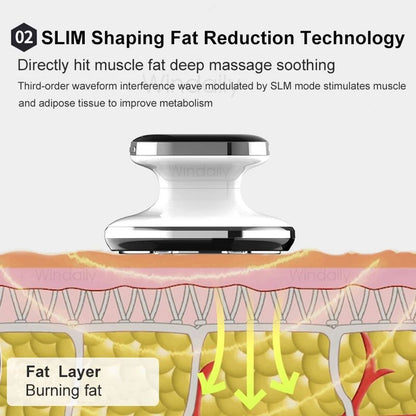Professional EMS  RF Body Slimming Machine Fat Burner Slim Shaping Device With LED Light Therapy An 2