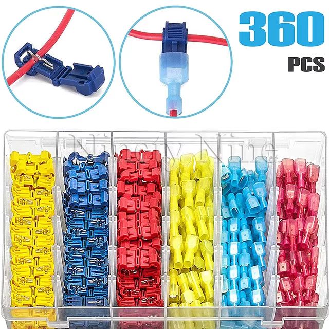 Heat Shrinkable Wire Connectors SST21 Waterproof Sleeve For AWG2218 Butt Electrical Splice Tinned S 10