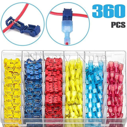 Heat Shrinkable Wire Connectors SST21 Waterproof Sleeve For AWG2218 Butt Electrical Splice Tinned S 10