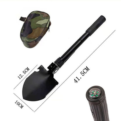 Multi Purpose Survival Shovel Portable Foldable Military Shovel For Camping Hiking Off Road  Emerge 6
