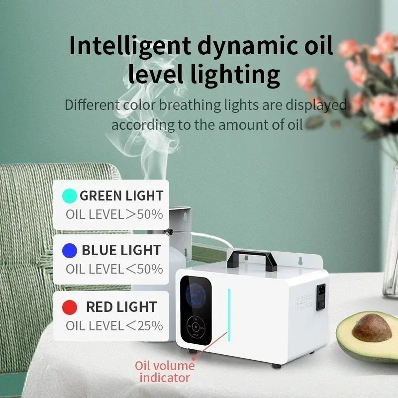 NAMSTE Electric Aroma Diffuser Machine For HVAC System Large Capacity Fragrance Scent Machine With  2