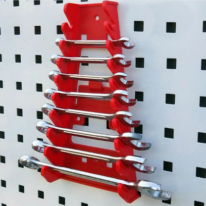 Toolbox Wrench Holder,Standard Plastic Organizer Tray for Mechanics,Wall Mount or Drawer Storage for Sockets & Spanners