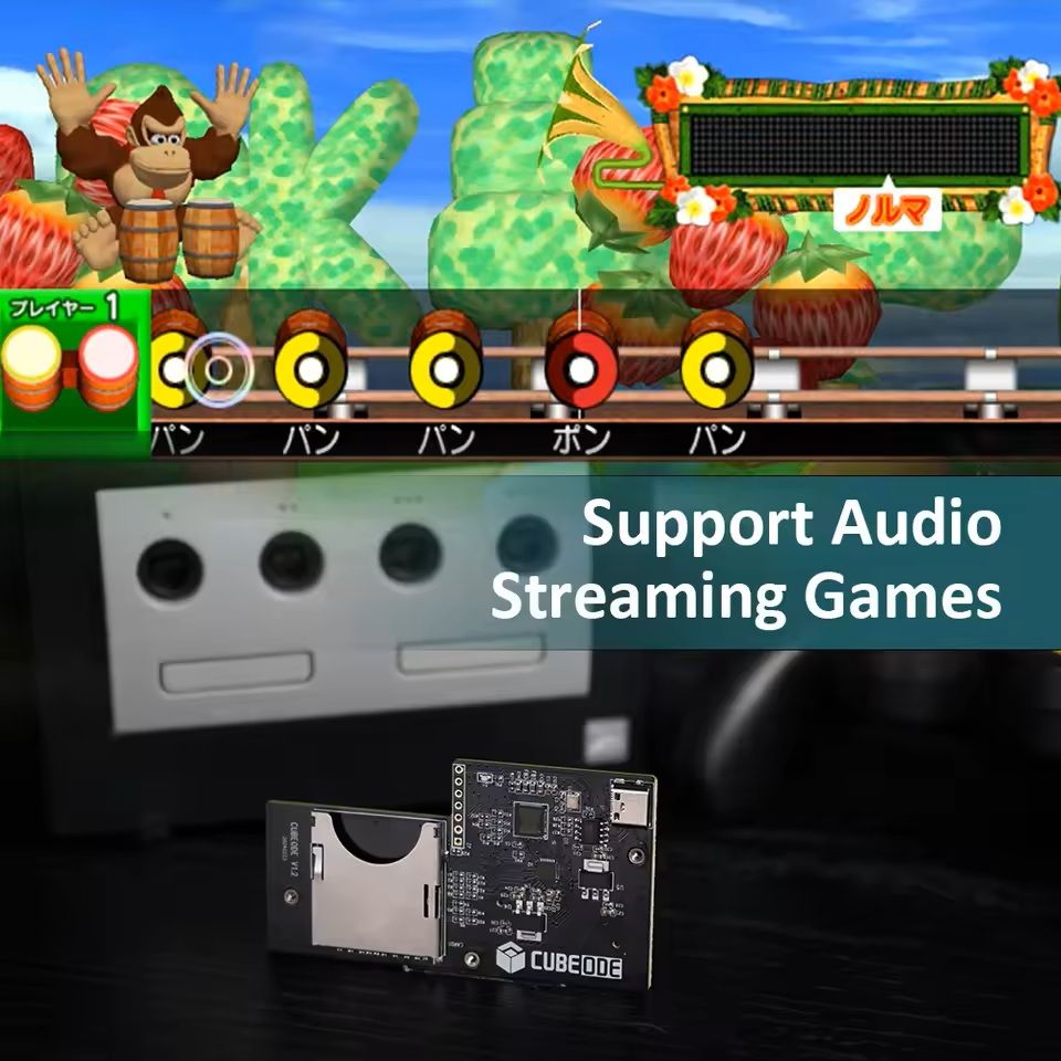 Optical Drive Emulator For GameCube Console RetroScaler CUBEODE V12 5