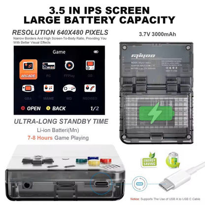 Miyoo Mini Plus Retro Handheld Console With IPS Display 3