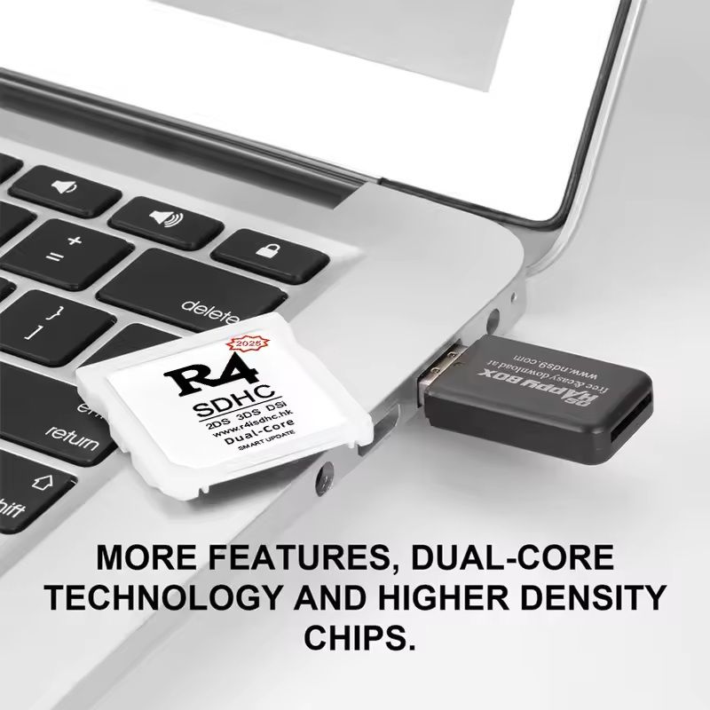 R4 SDHC Adapter Flashcard For Game Storage And Backup 2