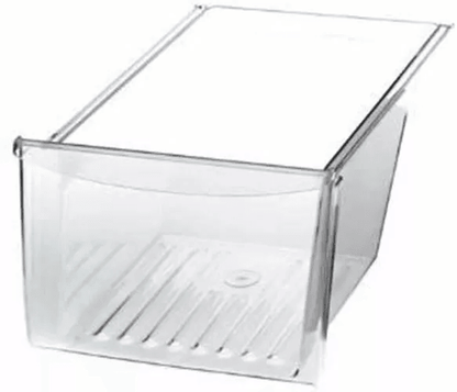 Crisper Pan Bottom Compatible with Frigidaire Kenmore Refrigerator, Clear Replacement Drawer