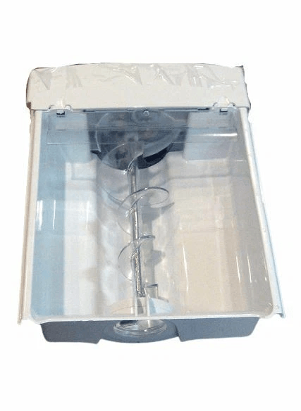 Ice Container Compatible with GE General Electric Refrigerator, Durable Replacement Ice Bucket Assembly