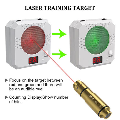 Infrared Induction Electronic Scoring Laser Target ColorSensitive Shooting Practice Toy With Sound  3