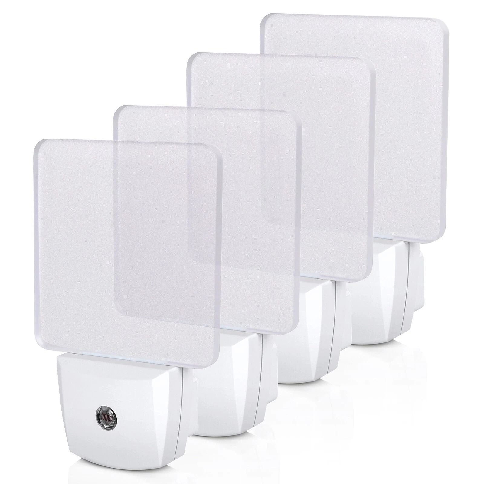 PlugIn LED Night Light With Light Sensor DuskDawn Bathroom Light 6