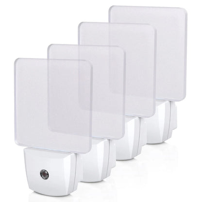 PlugIn LED Night Light With Light Sensor DuskDawn Bathroom Light 6