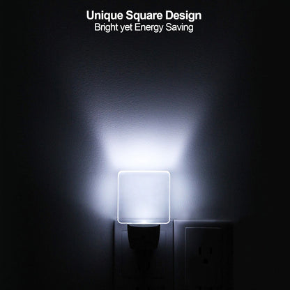 PlugIn LED Night Light With Light Sensor DuskDawn Bathroom Light 2