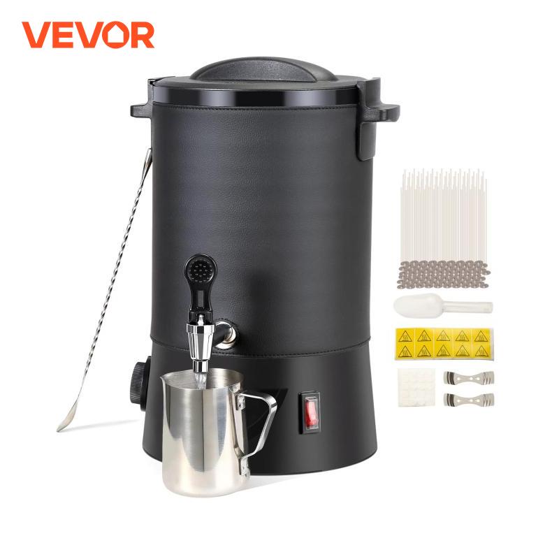 Commercial Wax Melter for Candle Making, Large Electric Wax Melting Pot with Easy Pour Spout & Temperature Control