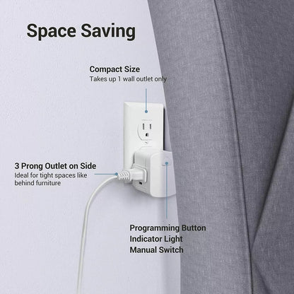 Wireless Remote Control Outlet 100 FT LongRange Light Switch 3