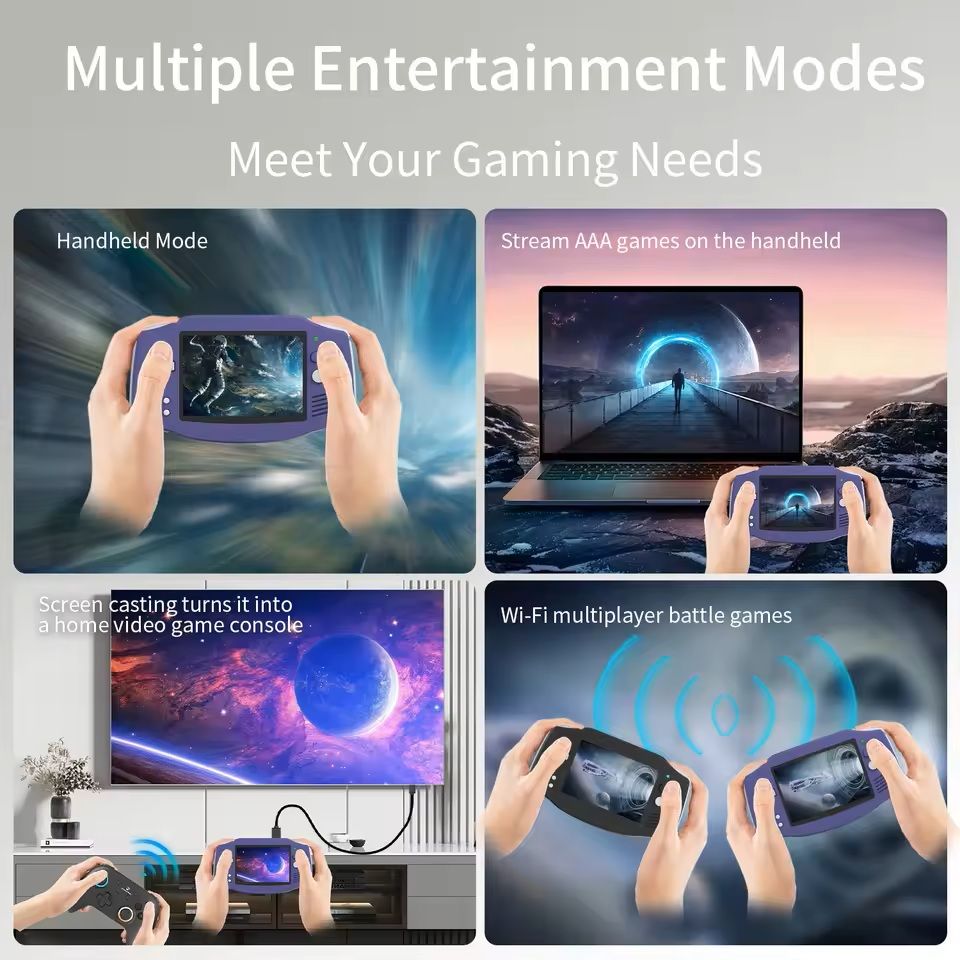 Retro Handheld Game Console With WiFi And TV Output 6